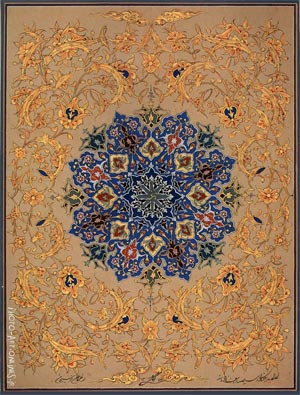 تحقیق کاربرد هنر تذهیب