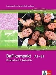 کتاب زبان آلمانی داف کامپکت رنگی DaF kompakt Kursbuch + Ubungsbuch A1 - B1