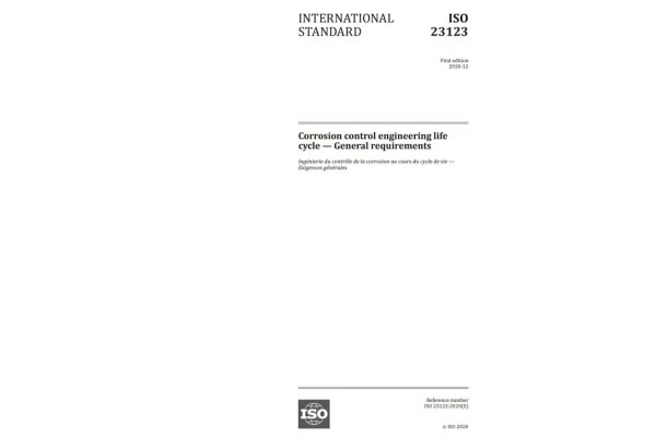🔴استاندارد الزامات کلی مهندسی کنترل خوردگی وعمر تجهیزات🔴 🔰ISO 23123 2021 🌺Corrosion control engineering life cycle — General requirements