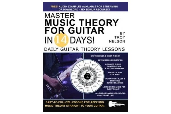 Master Music Theory for Guitar in 14 Days: Daily Guitar Theory Lessons (Play Guitar in 14 Days)-کتاب انگلیسی