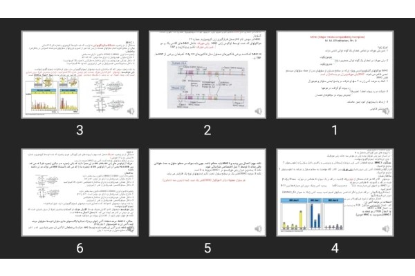 پاورپوینت MHC Major Histocompatibility Complex