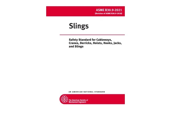 ♻️✏️ASME B30.9 2021 ❤️ASME B30.9 2021 : Slings