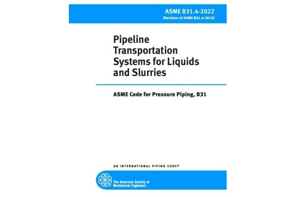 خطوط لوله هیدروکربنی مایع 💥ASME B31.4 2022💥 ✅Pipeline Transportation Systems for Liquids and Slurries