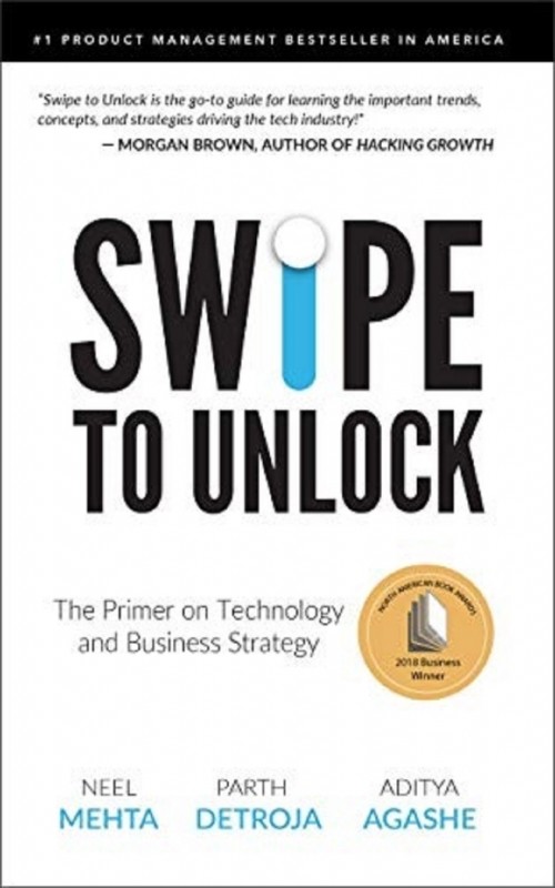 کتاب رمان انگلیسی برای باز کردن قفل، انگشت خود را بکشید swipe to unlock