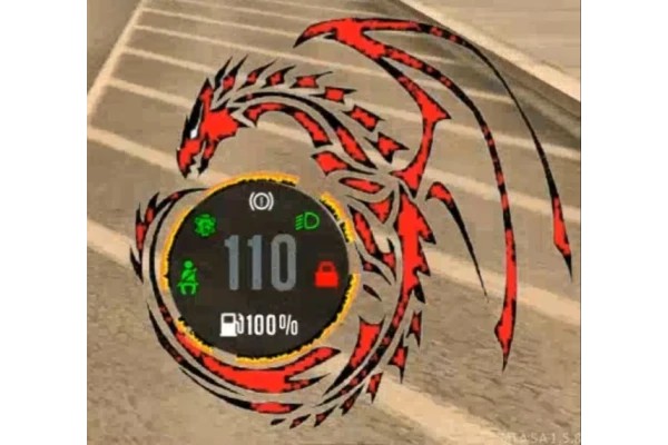 اسپیدومتر اژدها برای MTA
