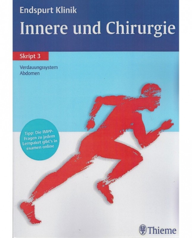 کتاب پزشکی آلمانی اندسپورت کلینیک اسکریپت (Endspurt Klinik Innere und Chirurgie (Skript 3