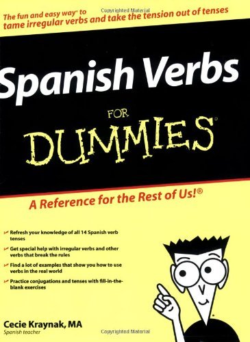 کتاب اسپنیش وربز فور دامیز Spanish Verbs For Dummies