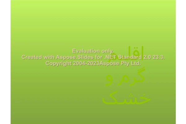 پاورپوینت اقلیم گرم و خشک (یزد) تعداد اسلاید : 25 نسخه کامل✅
