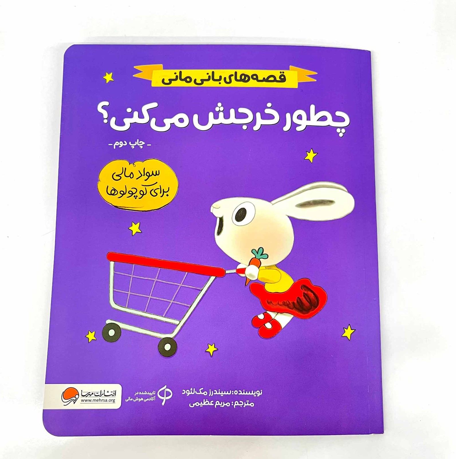 کتاب چطور خرجش می کنی؟(نشر مهرسا) مجموعه کتاب های مدیریت مالی برای کوچولوها؛ بانی مانی