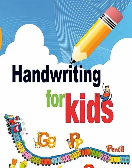 کتاب آموزش خوشنویسی انگلیسی به کودکان Handwriting for Kids ( تکریمی )