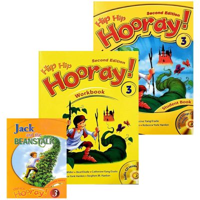 پک کتاب هیپ هیپ هورای 3 + داستان Hip Hip Hooray 3 + Readers Book