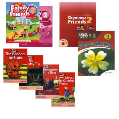 پک 8 جلدی کتاب فمیلی اند فرندز 2 Family and Friends 2 pack ( سایز رحلی )