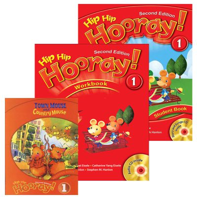 کتاب هیپ هیپ هورای 1 + کتاب داستان Hip Hip Hooray 1+ Readers Book