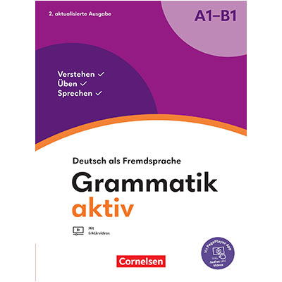 گراماتیک اکتیو Grammatik aktiv A1 B1 چاپ 2023
