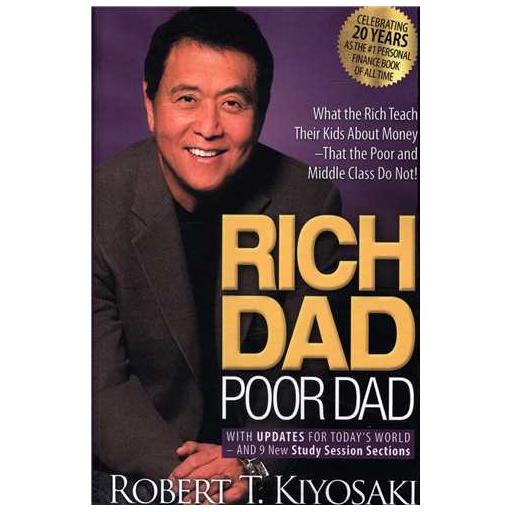 کتاب Rich Dad Poor Dad پدر پولدار پدر بی پول اثر روبرت تی کایوساکی