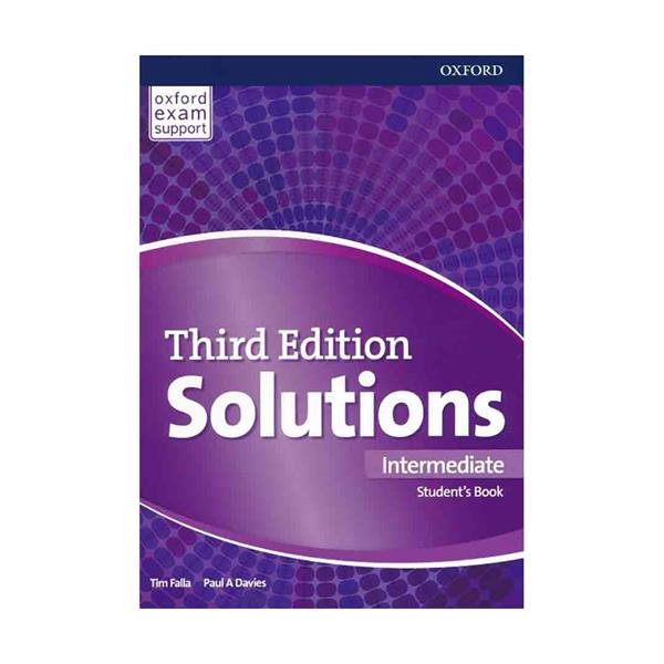 ویرایش سوم کتاب Solutions Intermediate