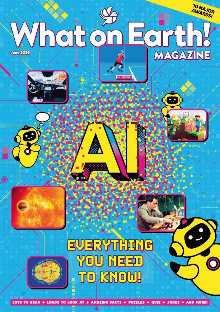 کتاب What on Earth! Magazine June 2026 (مجله زمین چه خبر! ژوئن 2026) نسخه انگلیسی PDF | نامشخص