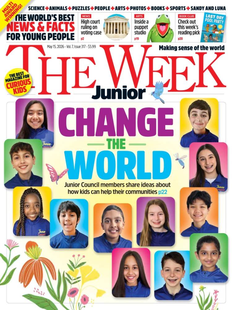 کتاب The Week Junior USA May 15 2026 (هفته‌نامه جونیور نسخه آمریکا 15 مه 2026) نسخه انگلیسی PDF | نامشخص