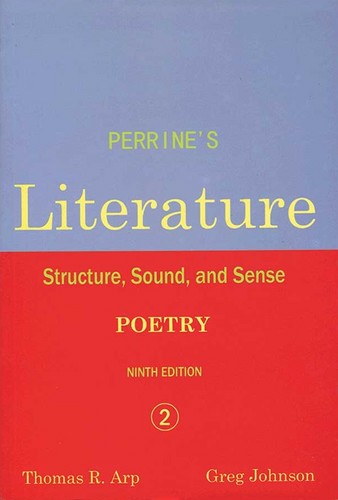 PERRINEs LITERATURE 2 ( structure ,sound and sense)