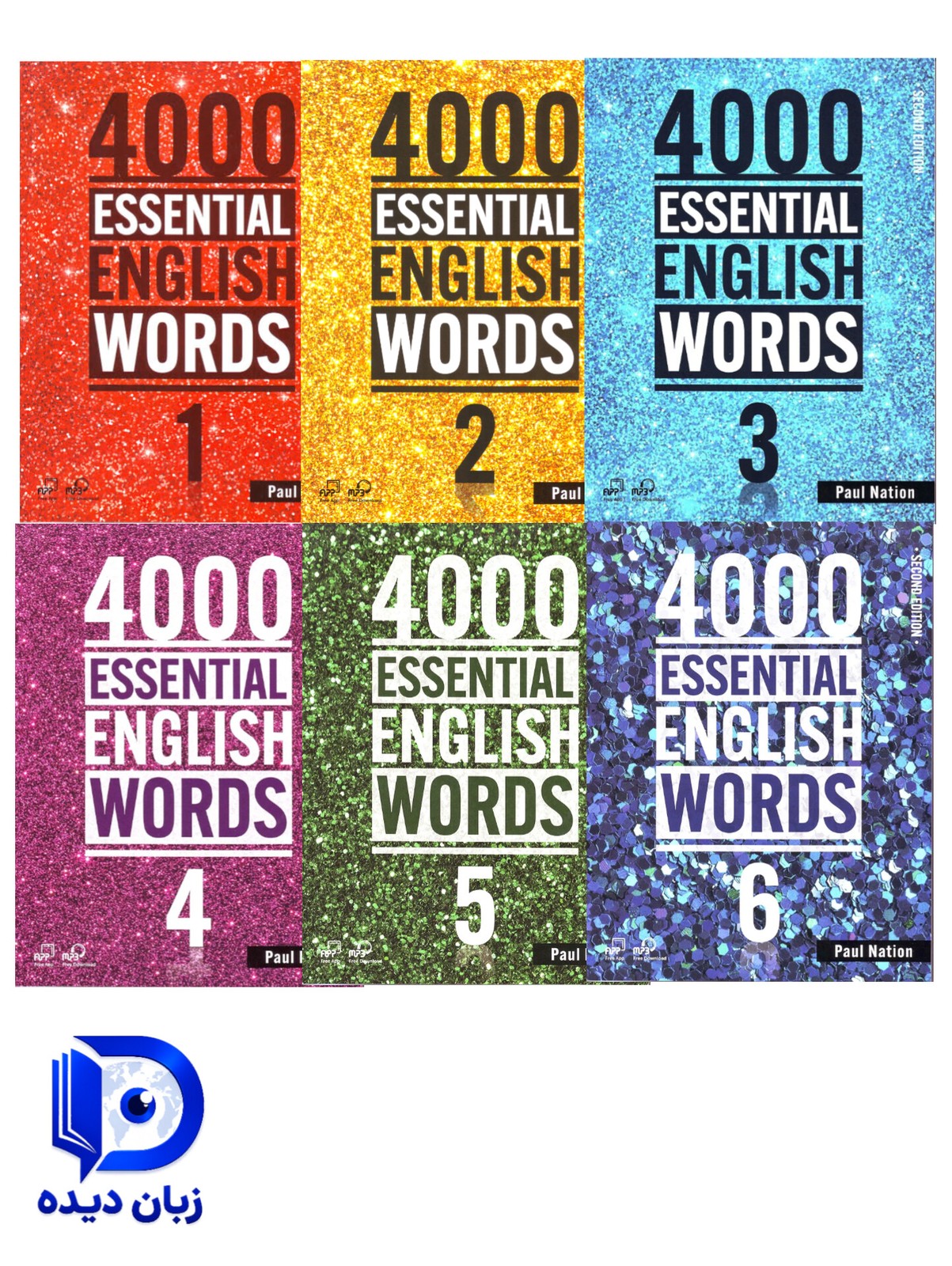 4000Essential English Words full pack (2nd) (پـک کامل کتاب 4000 واژه ضروری انگلیسی ویرایش دوم)