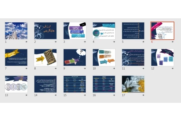 پاورپوینت ارزش جایگزینی