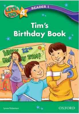 lets go 4 reader 1 لتس گو ریدر tims birthday book