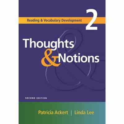 تاتس اند ناتیس thoughts & notions همراه با سی دی (لیندا لی Linda Lee . Patricia Ackert)