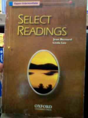 select Readings)upper-intermediate) سلکت ردینگ آپر اینترمدیت همراه با سی دی جلد قهوه ای (Linda Lee .