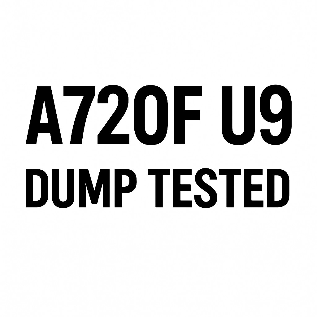 دامپ A7 (2017) باینری 9 | Dump A720F U9