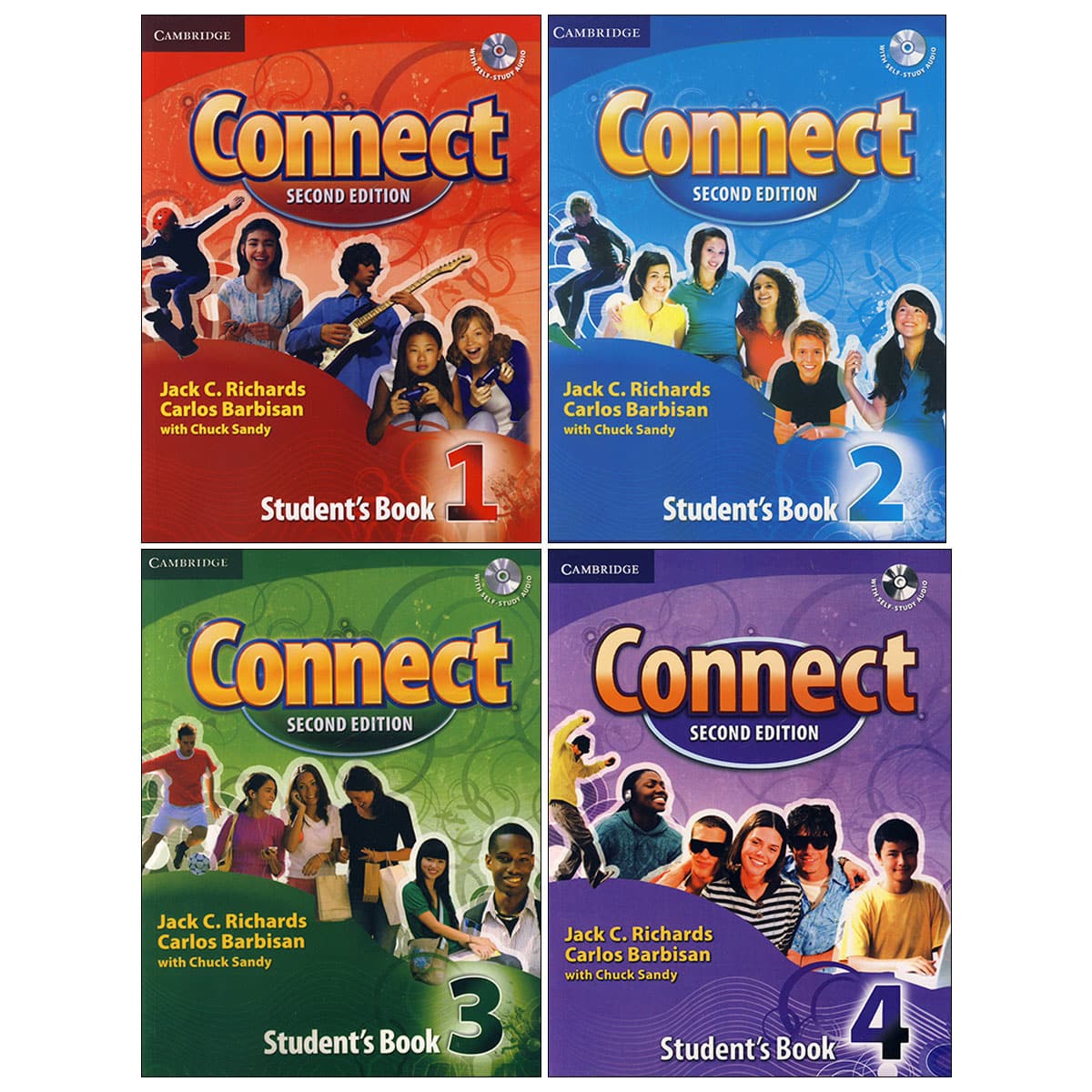 مجموعه 4 جلدی کتاب Connect انتشارات Cambridge