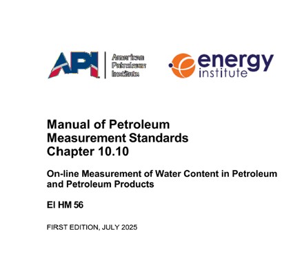 API MPMS Chapter 10.10 – 2025- On-line Measurement of Water Content in Petroleum and Petroleum Products