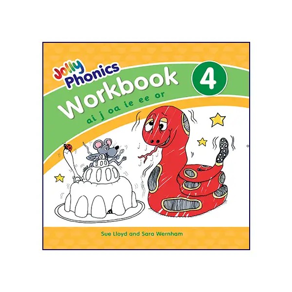 Jolly Phonics Workbook 4 New Edition