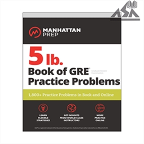 5lb. Book of GRE Practice Problems Manhattan