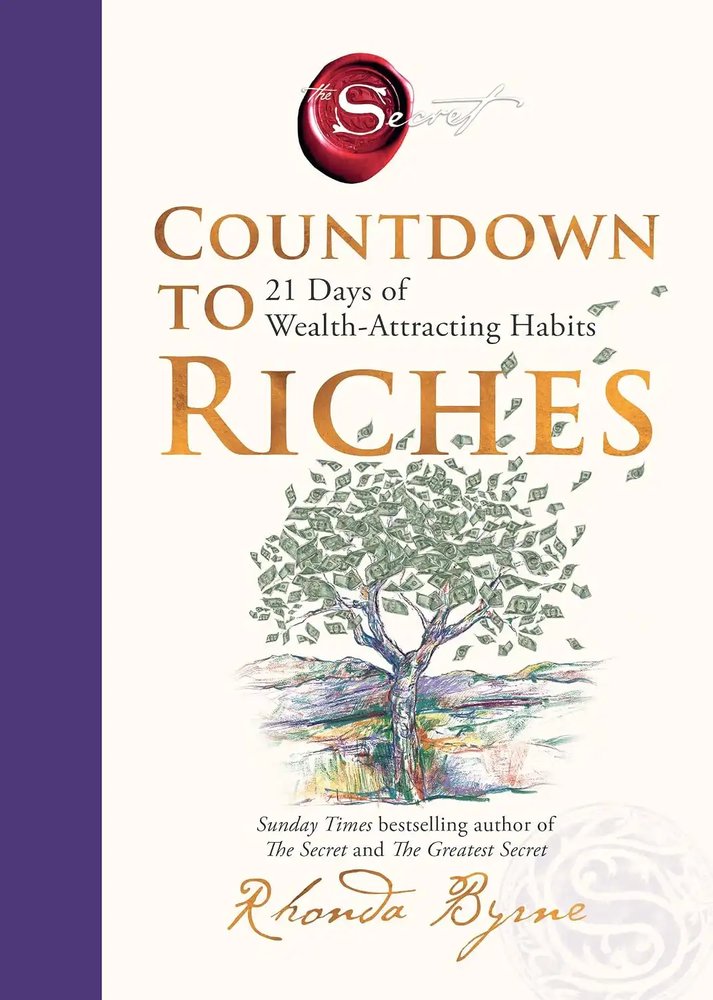 کتاب شمارش معکوس تا ثروت (Countdown to Riches) نسخه انگلیسی PDF | راندا برن