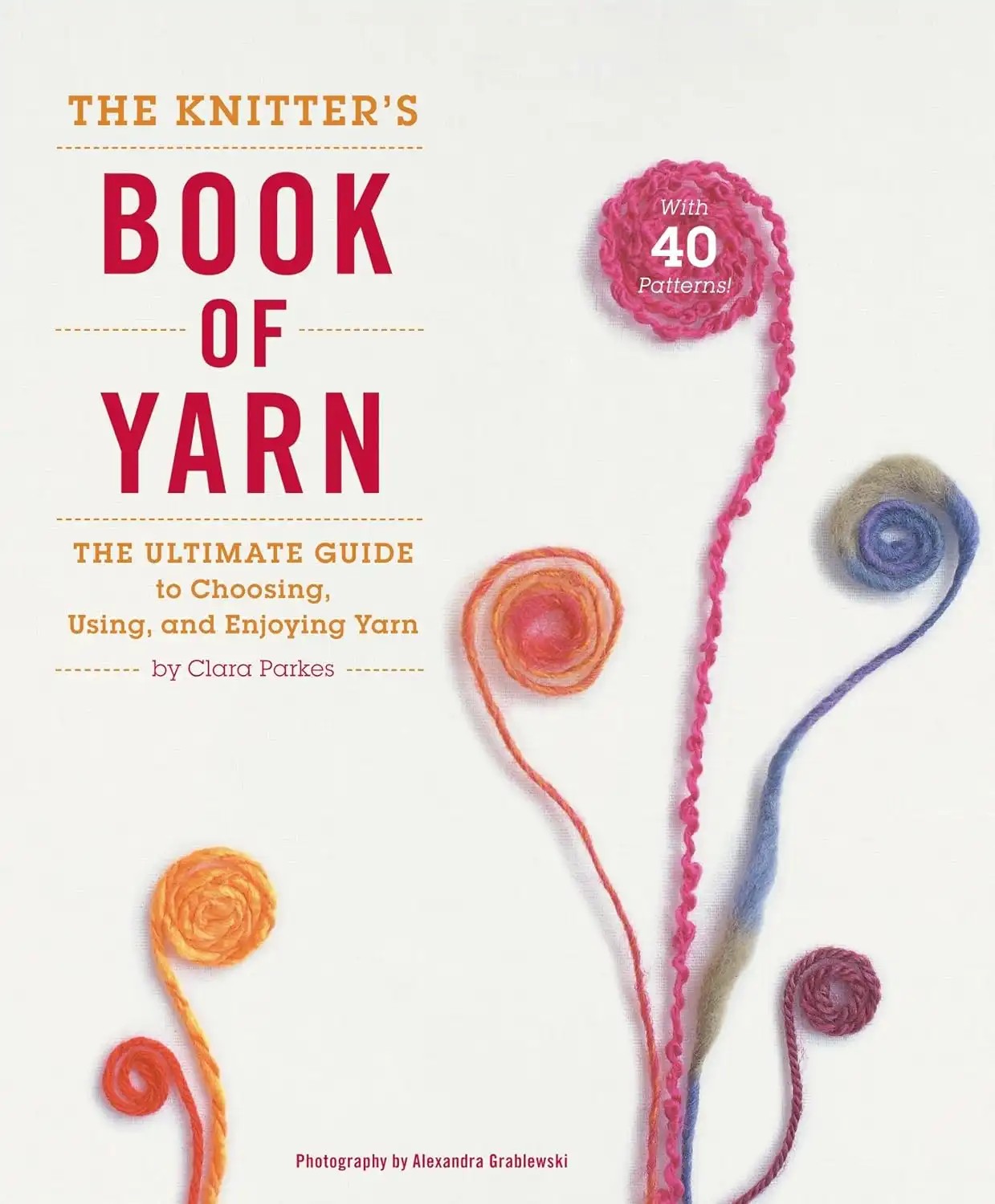 کتاب نخ برای بافندگان (The Knitter’s Book of Yarn) نسخه انگلیسی PDF | کلارا پارکس