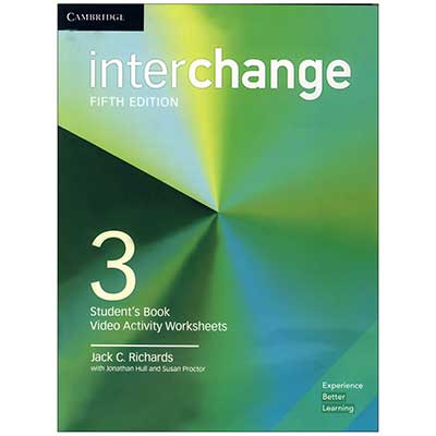 کتاب اینترچنج 3 inter change 3 ویرایش پنجم (وزیری)
