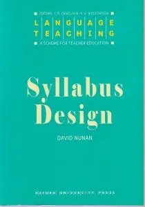 کتاب Syllabus design اثر دیوید نونان