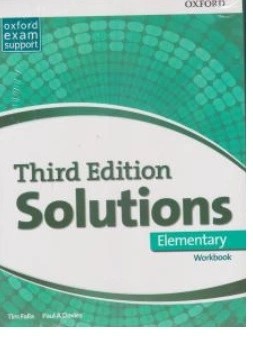 کتاب solution elementary ( سولوشن المنتری ) اثر تیم فالا نشر جاودانه جنگل