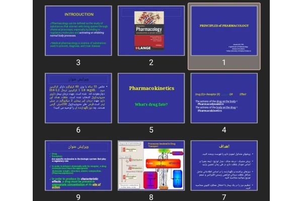 پاورپوینت PRINCIPLES of PHARMACOLOGY