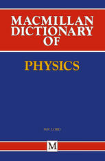 دانلود کتاب Macmillan Dictionary of Physics