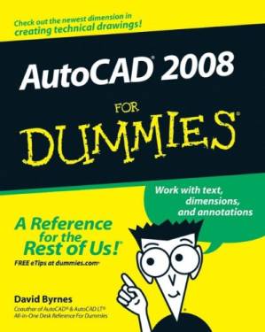 دانلود کتاب AutoCAD 2008 For Dummies