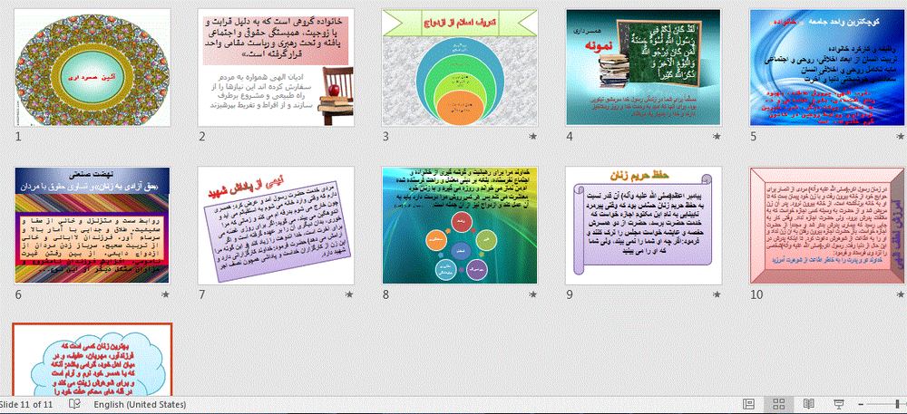پاورپوینت آیین همسرداری