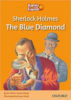 ریدرز فامیلی اند فرندز 4 Family and Friends Readers Sherlock Holmes: The Blue Diamond