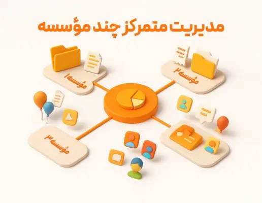 مدیریت متمرکز چند موسسه