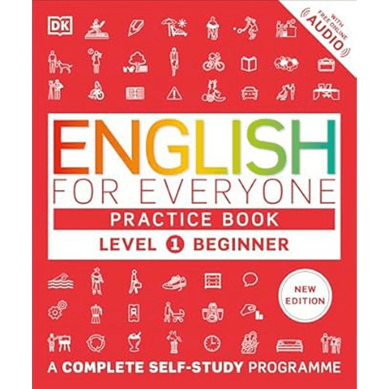 (Practice Book) English For Everyone 1+QR رنگی