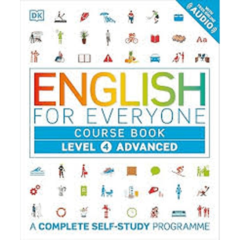 (Course Book) English for everyone 4+QR رنگی