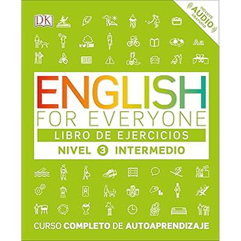 (English for everyone 3 (Practice Book+QR رنگی