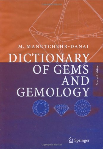 دانلود کتاب Dictionary of Gems and Gemology