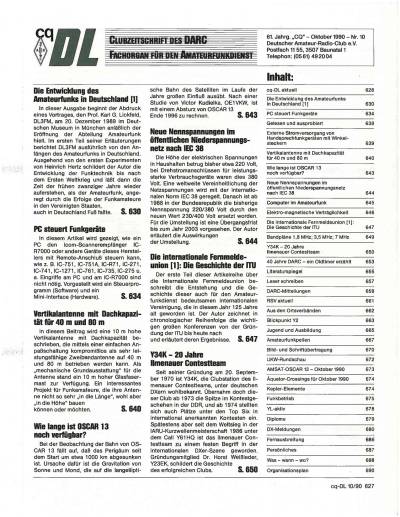 دانلود کتاب CQ DL 10/90 – Amateurfunkmagazin