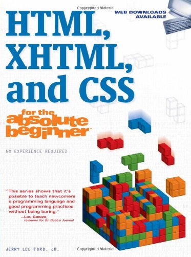 دانلود کتاب HTML, XHTML, and CSS For The Absolute Beginner